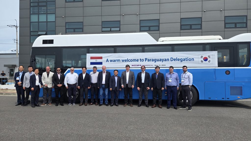 Paraguay conoce tecnologías de electromovilidad en Corea del Sur