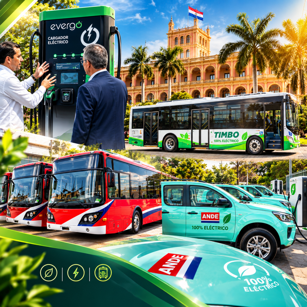 El giro eléctrico de Paraguay: los hitos de una transformación en marcha